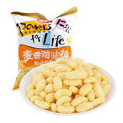 PanPan Puffed Food Wheat Chicken Flavor. 60g