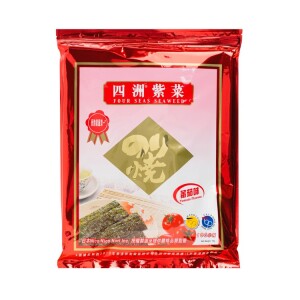 Four Seas Seaweed (Tomato Flavor) 50 bags 37.5g