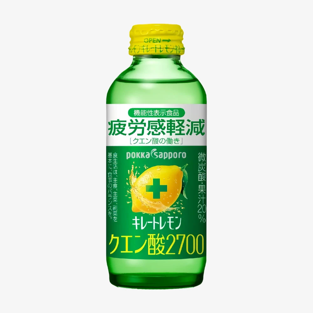 POKKA SAPPORO Kireto Drink (Lemon Flavor) 155ml – Axia Station