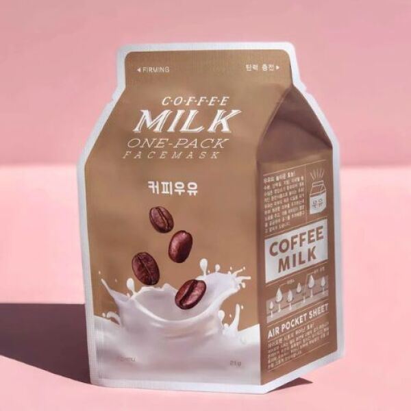 APIEU Milk Sheet Mask Coffee 1pc