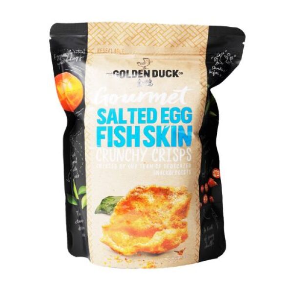 GOLDEN DUCK Fish Skin (Salted Egg Yolk Flavor) 105g