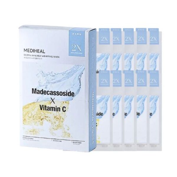 MEDIHEAL Derma Synergy Wrapping Mask Toning 10pcs