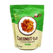 Tao Kae Noi Coconut Crispy Rolls Original with Black Sesame Seeds 100g