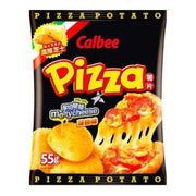 Calbee Pizza Potato Chips 55g