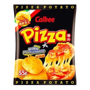 Calbee Pizza Potato Chips 55g