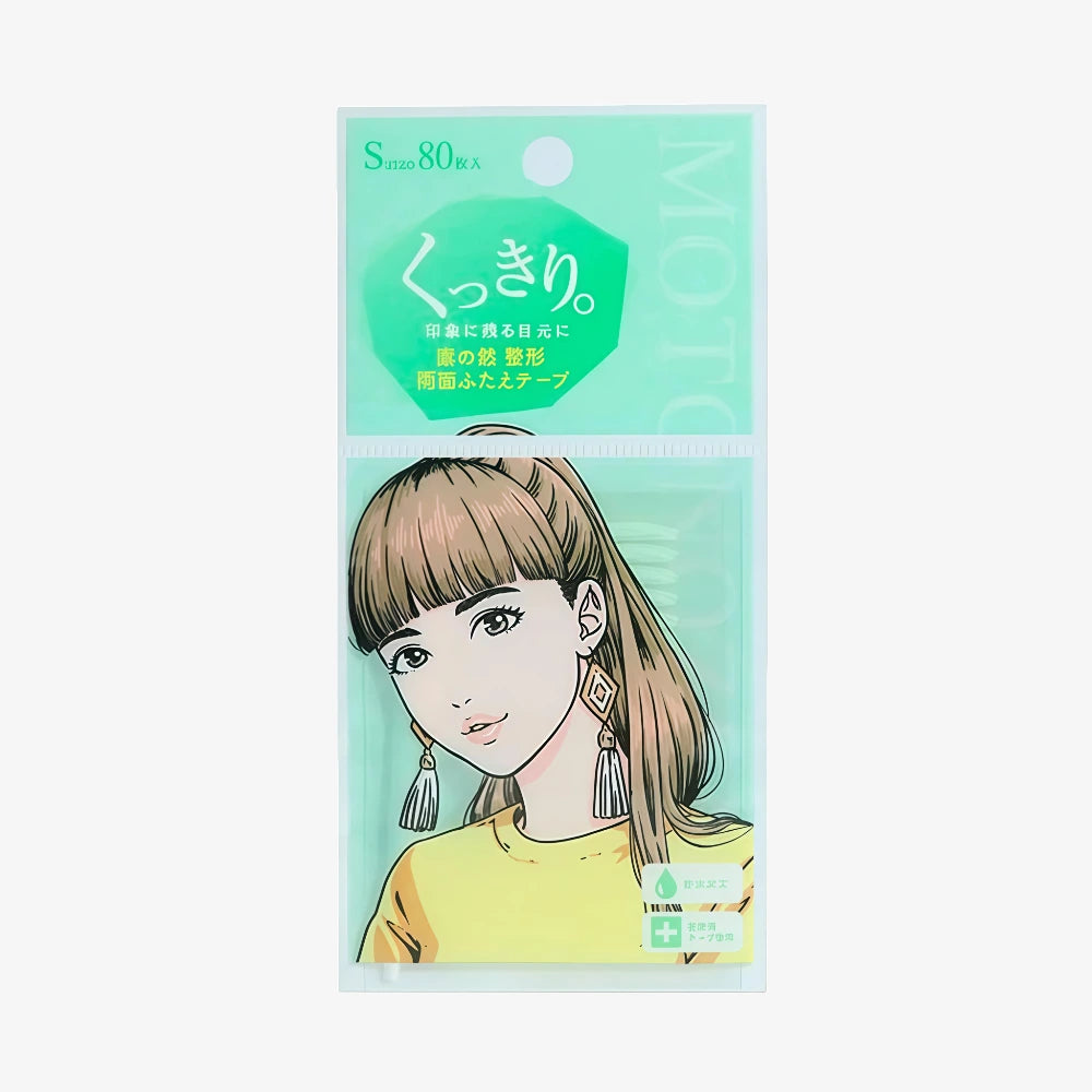 MOTONOZEN Two-Sided Eyelid Tape S 80pcs