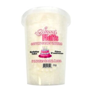 Sugar Fluffs Birthday Cake Cotton Candy 60g
