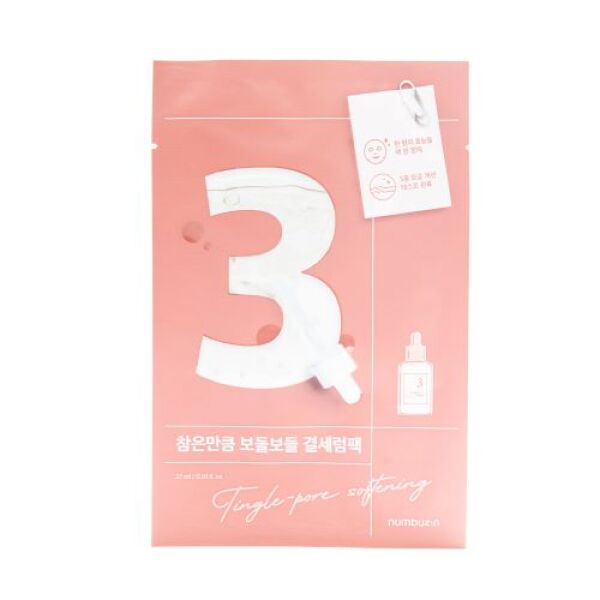 NUMBUZIN NO. 3 Tingle Pore Softening Sheet Mask
