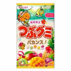 Kasugai Tropical Flavor Gummies 75g