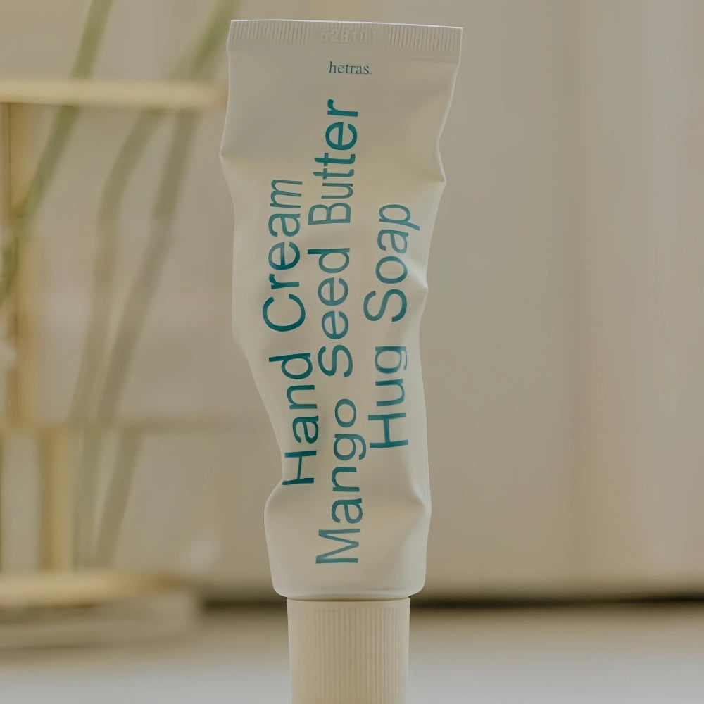 HETRAS Perfumed Mango Seed Butter Hand Cream Hug Soap 50ml