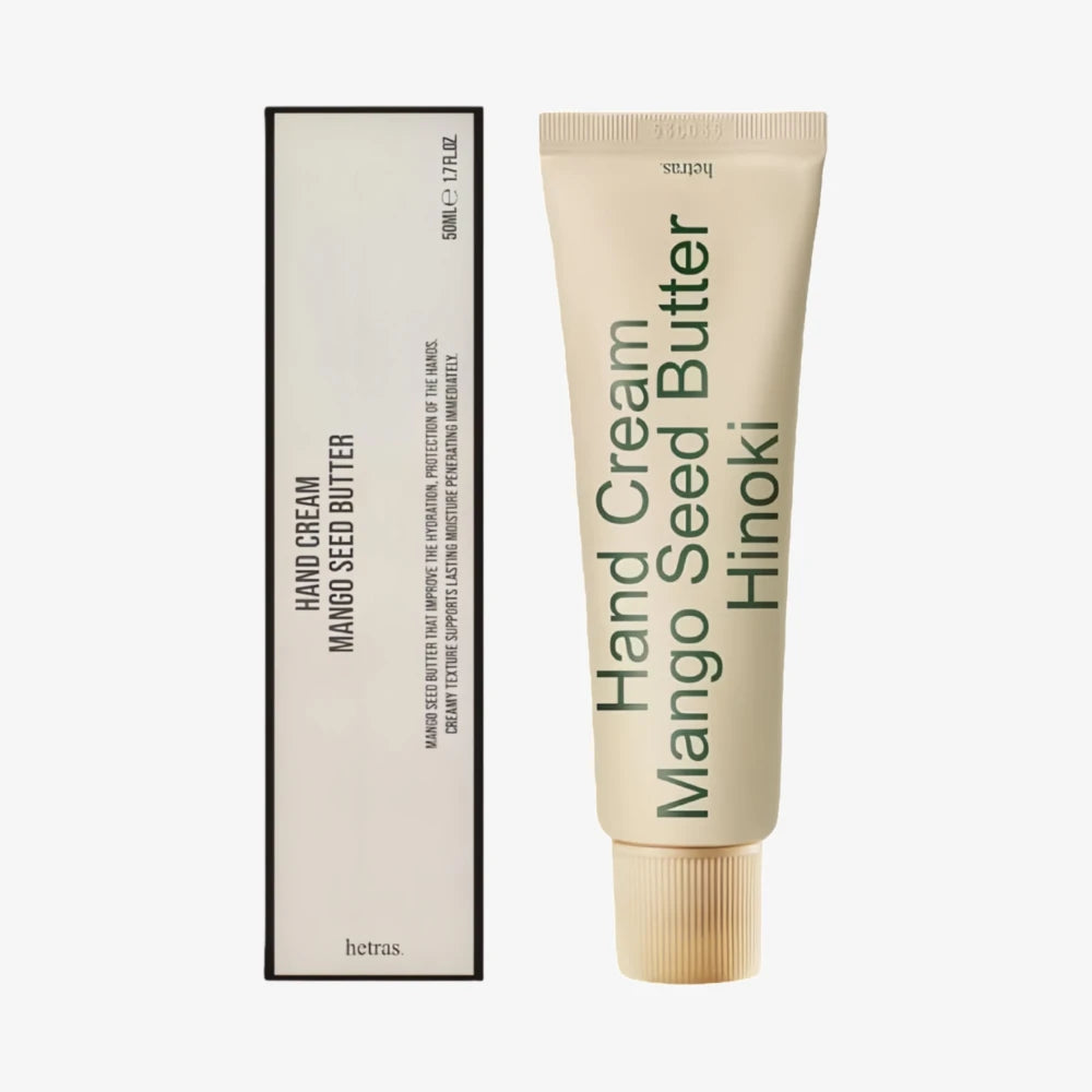 HETRAS Perfumed Mango Seed Butter Hand Cream Hinoki 50ml