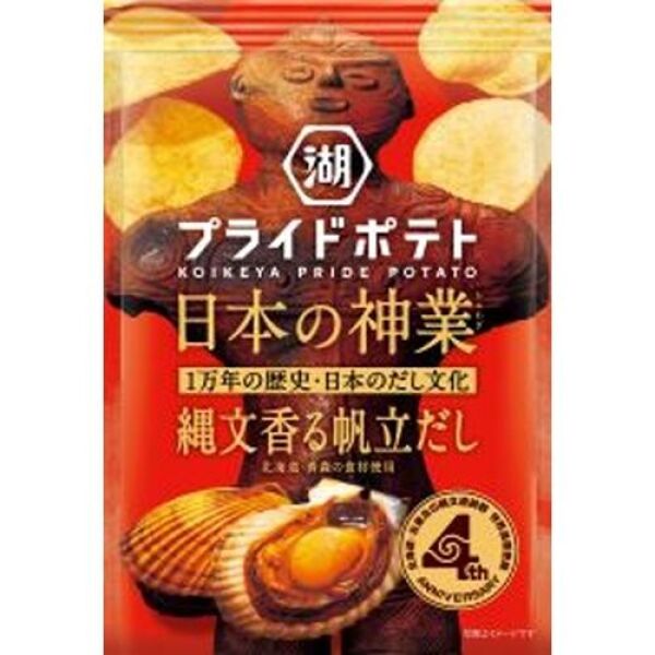 KOIKEYA Potato Chips Scallop Stock Flavor 52g