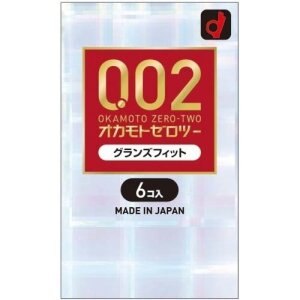 Okamoto Condom 0.02 EX Grands Fit 6 pieces