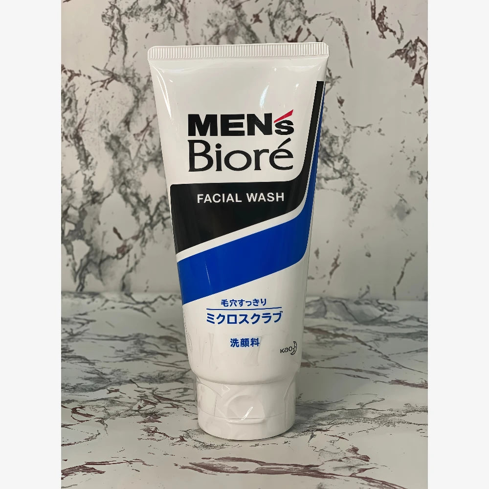 BIORE !! Men's Face Wash Micro Scrub