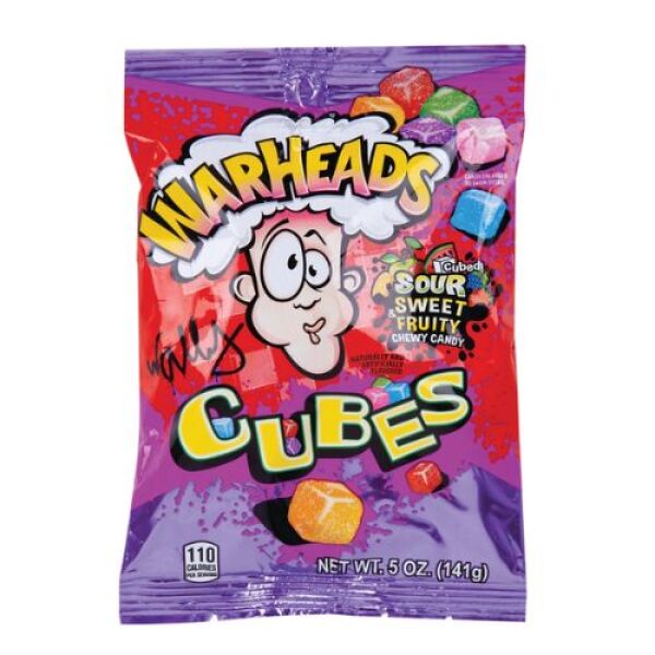 Warheads Sour Chewy Cubes
