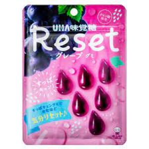 UHA MIKAKUTO RESET GRAPE GUMMY
