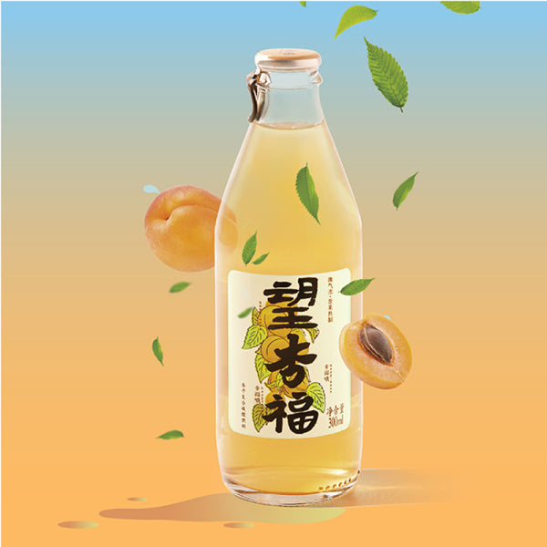 HWS APRICOT SODA DRINK 300 ML