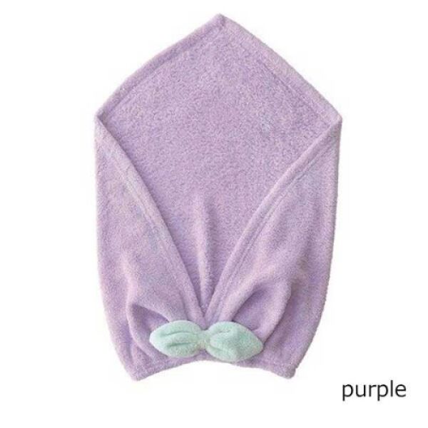 CB JAPAN Hair Dry Cap Purple