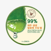 THE SAEM Jeju Fresh Soothing Aloe Gel 99%