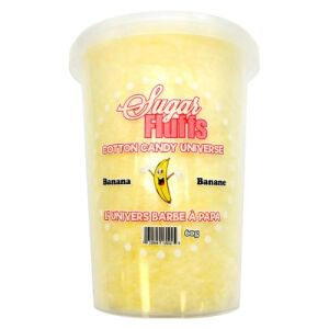 Sugar Fluffs Banana Cotton Candy 60g