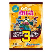 CALBEE Pokemon Potato Chips (Triple Flavor) 55g