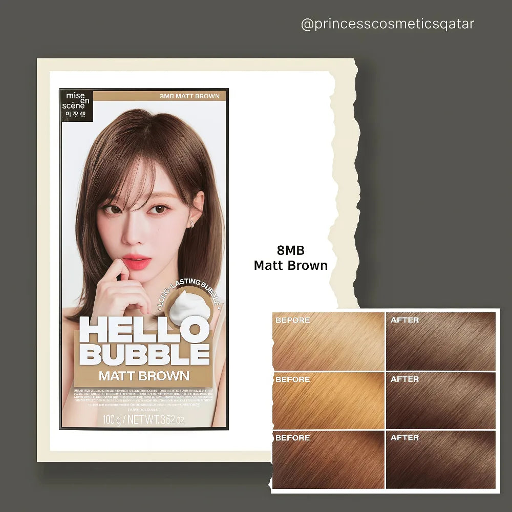 MISE EN SCENE Hello Bubble 8MB Matt Brown