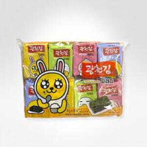 Kakao Friends Roasted and Seasoned Laver Seaweed 16cs