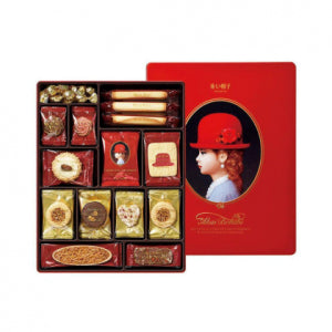 Akai Bohshi Red Hat Gift Cookies Box 12 Kinds (45pcs)