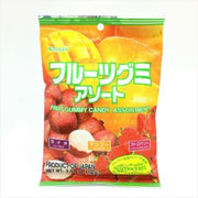 Kasugai Assorted Fruit Gummy Candy (Lychee, Mango and Strawberry) 102g