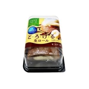 Monteur Nama Roll Choco with Banana  4PC 156g