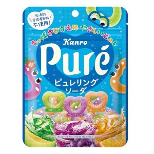 Kanro Pure Ring Gummy (Soda Flavor) 63g
