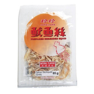 Jane Jane Prepared Shredded Squid (Roasted) 85g