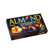 Meiji Premium Butter Caramel Almond Chocolate 58g