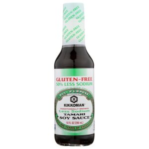 Kikkoman 50% Less Sodium Gluten-Free Tamari Soy Sauce 296ml