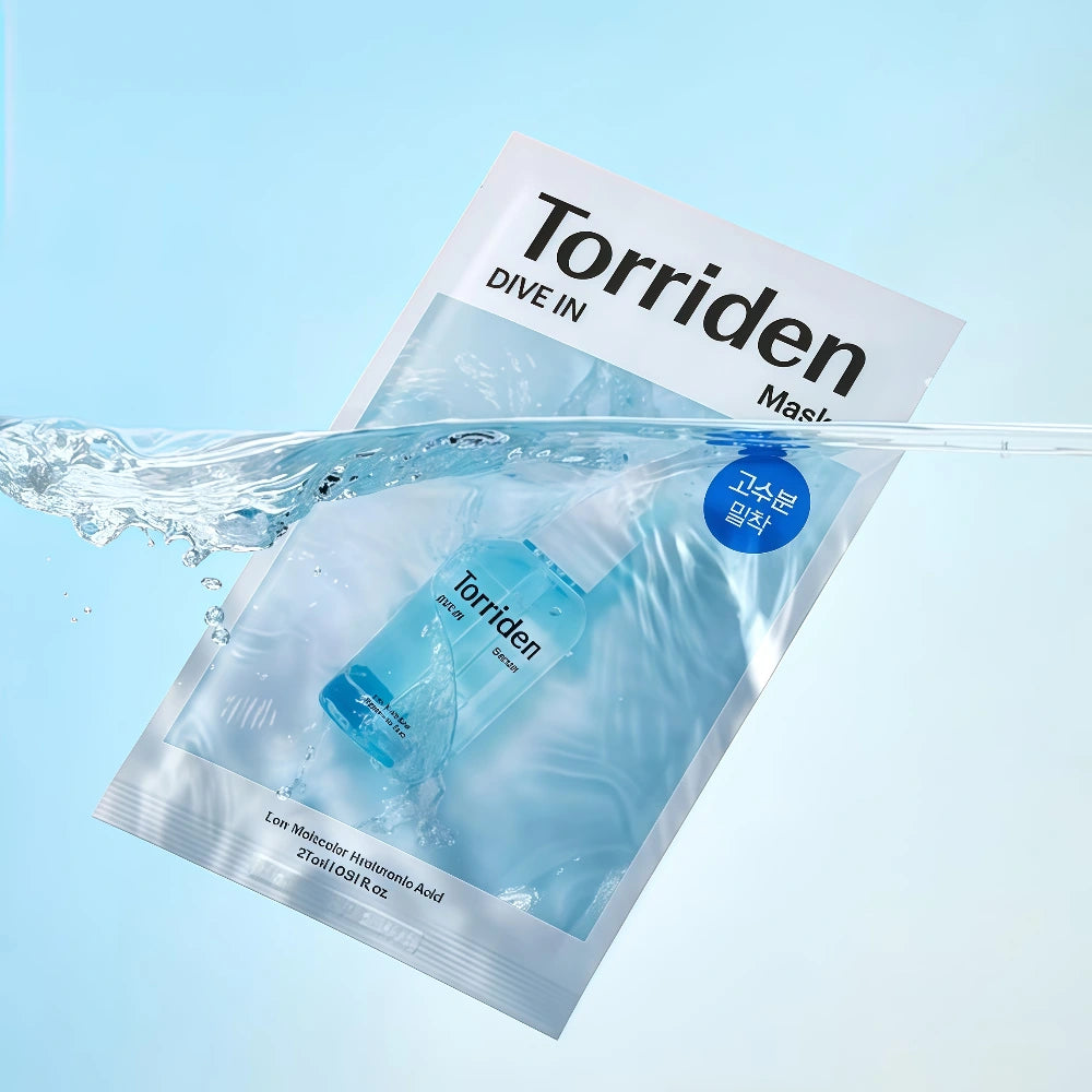 TORRIDEN DIVE-IN Low-Molecular Hyaluronic Acid Masks 1PC