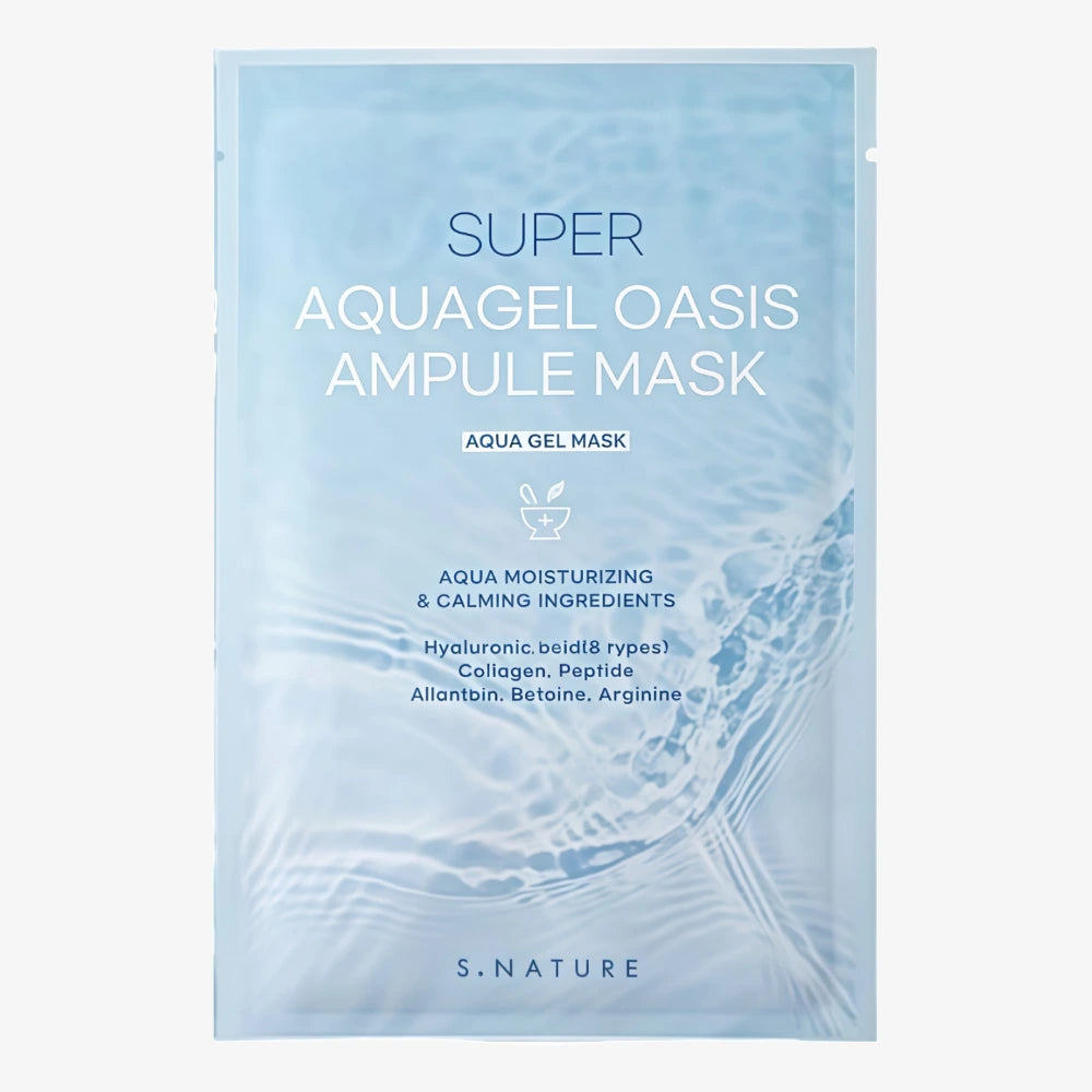 S NATURE Super Aquagel Oasis Ampule Mask (5)