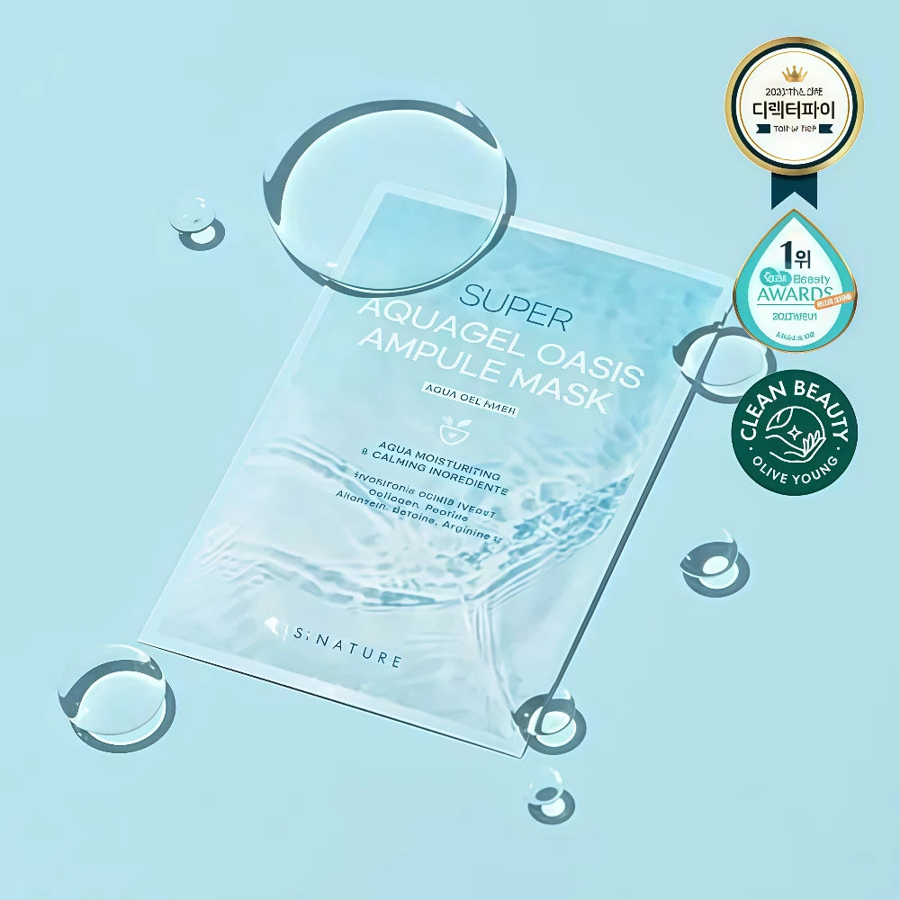S NATURE Super Aquagel Oasis Ampule Mask (5)