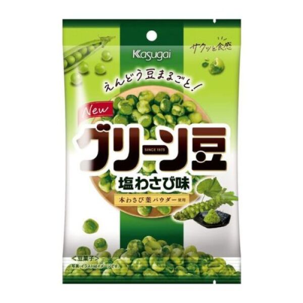 Kasugai Green Beans (Salt Wasabi Flavor) 73g