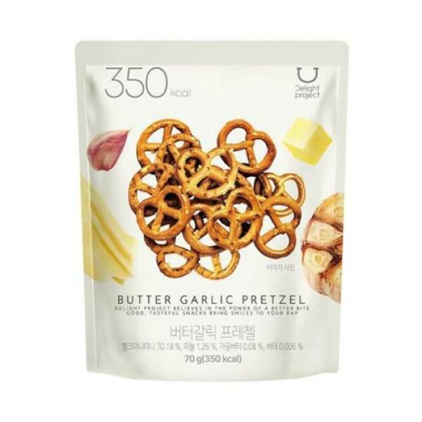 OLIVE YOUNG Delight Project Butter Garlic Pretzel 70g
