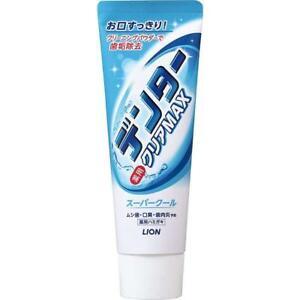 Lion Japan DENTOR Clear MAX deep cleansing toothpaste - Super Cool 140g