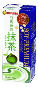 Marusan PREMIUM SOYMILK MATCHA 200ml