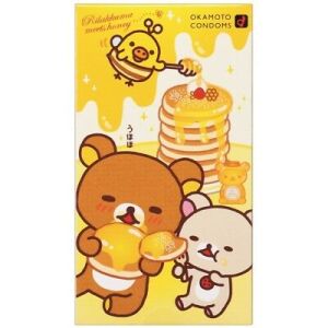 Okamoto Rilakkuma Honey Condoms 10 pieces