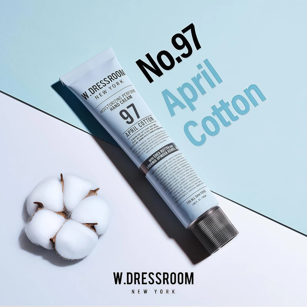 W DRESSROOM Moisturizing Perfume Hand Cream 97 April Cotton