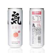 Genki Forest Sugar-Free Sparkling Water - White Peach Flavor 11.1oz