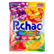 UHA Puchao 4 Fruit Flavors Gummy Soft Candy 100g