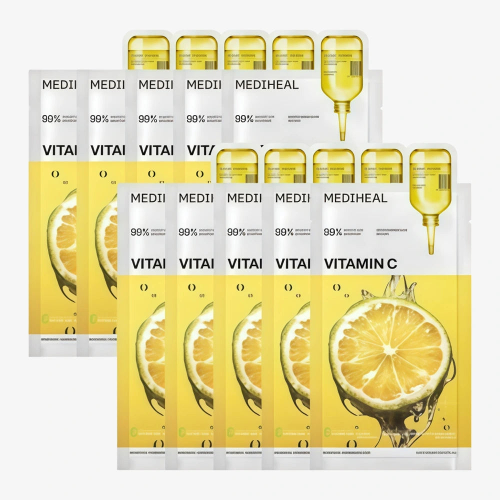 MEDIHEAL Vitamin C Essential Mask 10PCS