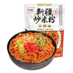 BaiJia Xinjiang Fried Noodle Extra Hot 335g