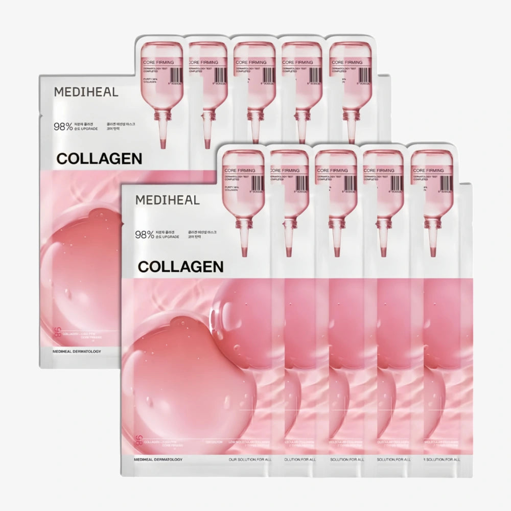 MEDIHEAL Collagen Essential Mask Core Firming 10PCS