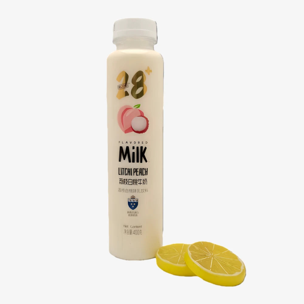 28 Lychee White Peach Milk Drink 400g – Axia Station