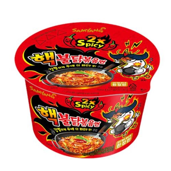 SAMYANG Buldak Hot Chicken Noodle Big Bowl 2X Spicy Flavor 105g